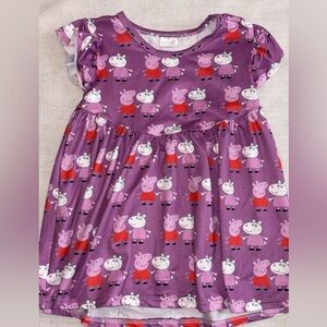 Peppa Pig Purple Kids Dress
